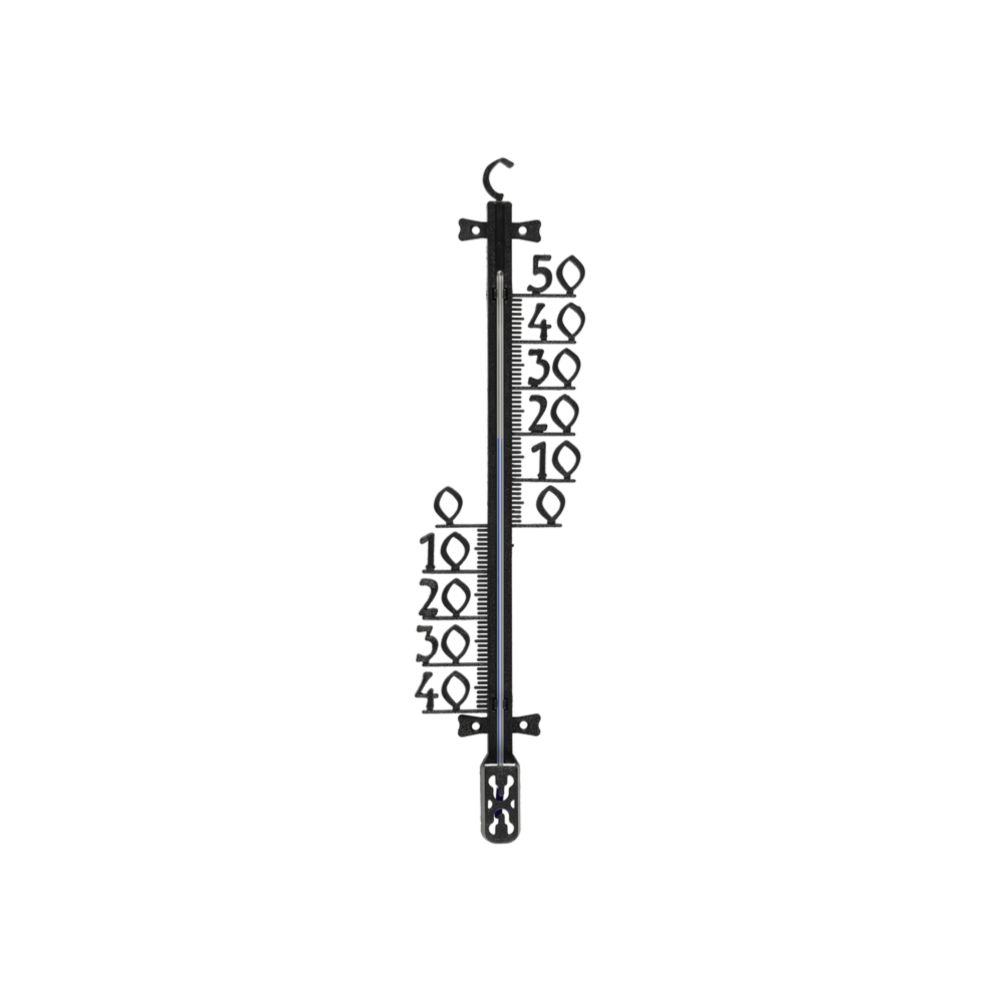 Tarmo utomhustermometer "skelett" 470 mm svart