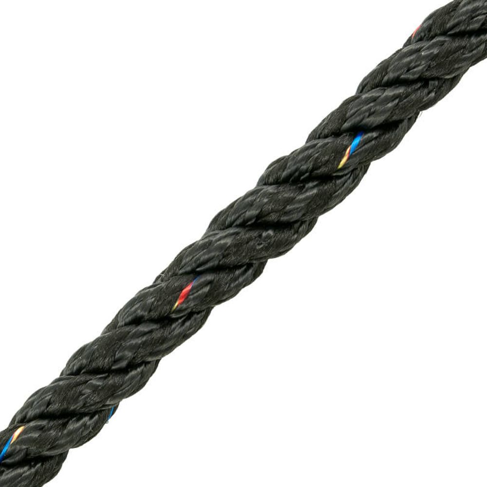 Poly Ropes Storm kiinnitysköysi musta 6m