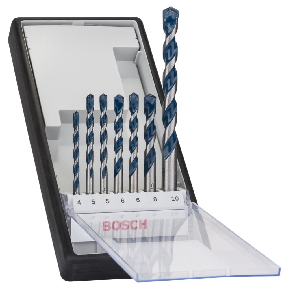 Bosch Robust Line betoniporanteräsarja -CYL-5, 4—10 mm 7 osaa