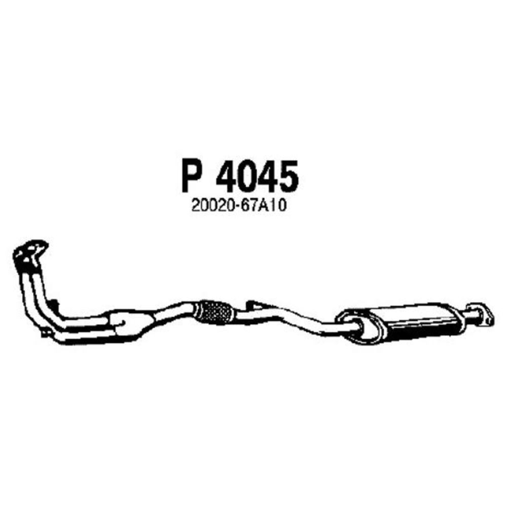 Etuäänenvaimentaja 14-4045
