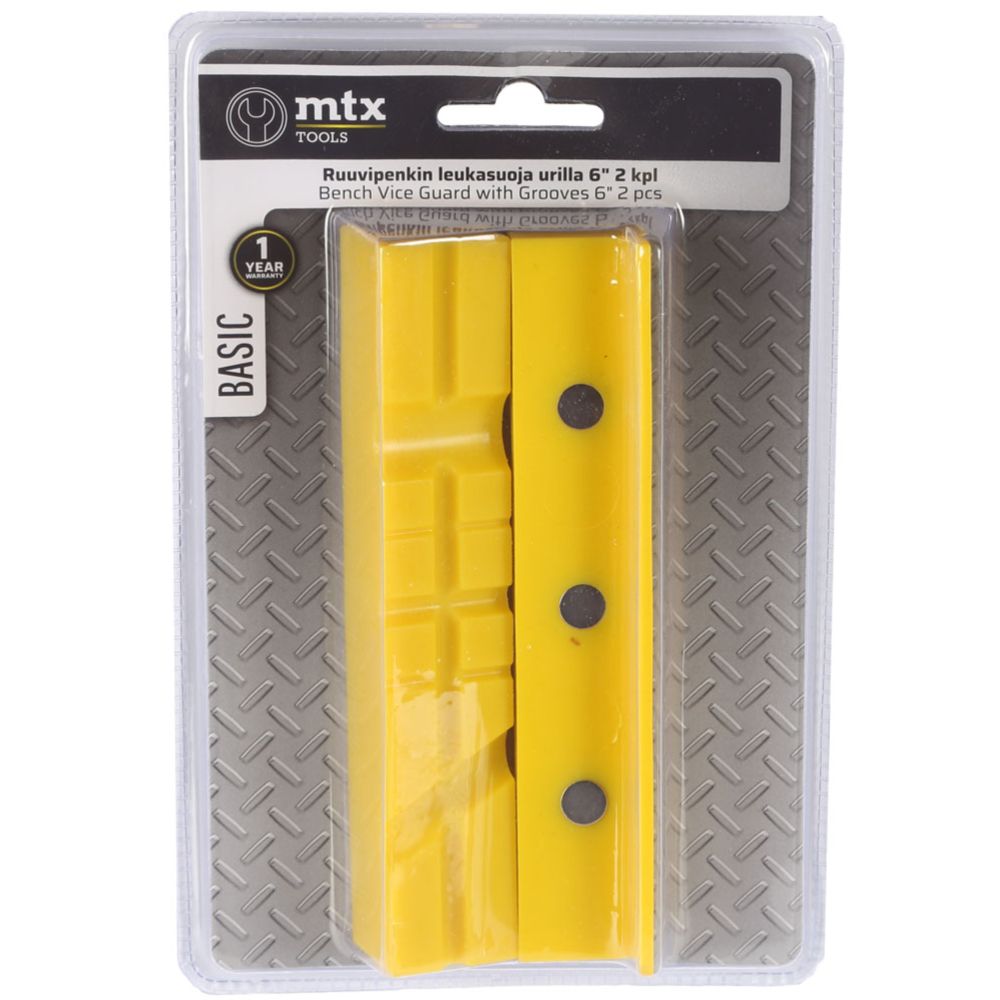 MTX Tools Basic ruuvipenkin leukasuoja urilla muovia 6" 2 kpl