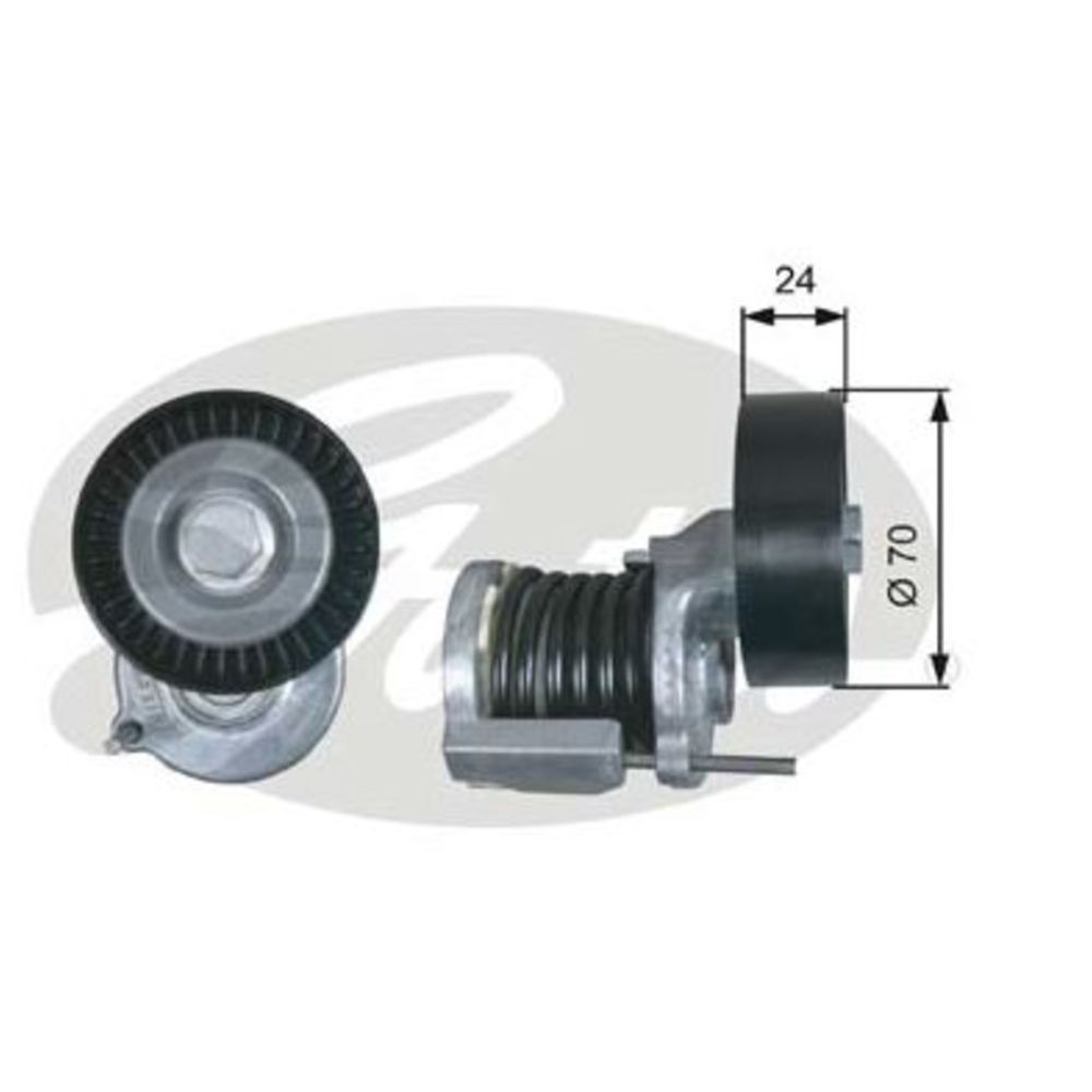 Spännrulle, multiribbrem 30-0645