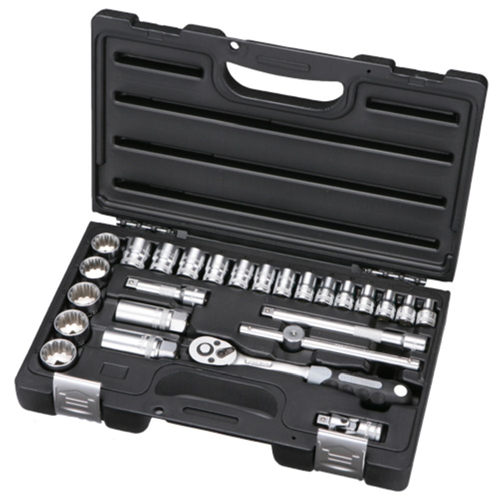 MTX Tools multihylssats 3/8" 6–24 mm 26 delar