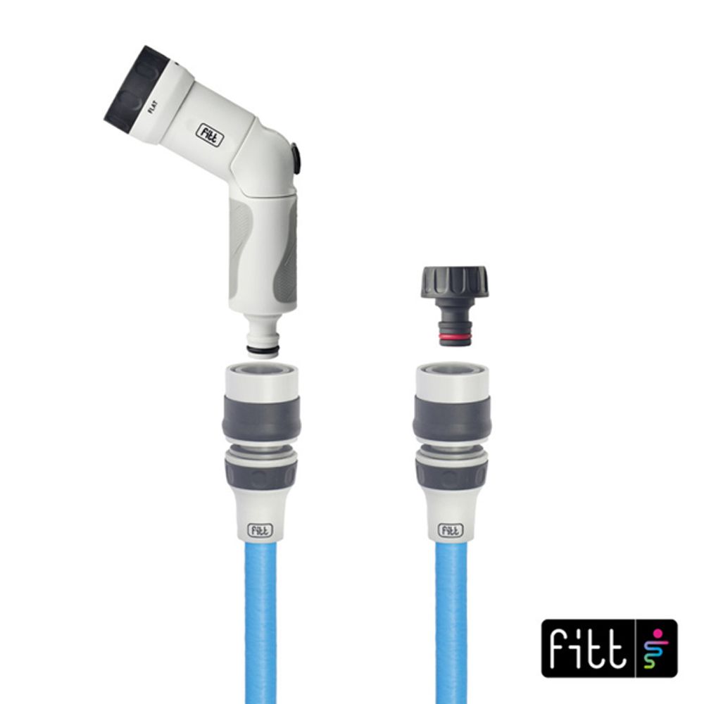 FITT Ikon veniv aiavoolikukomplekt 25 m