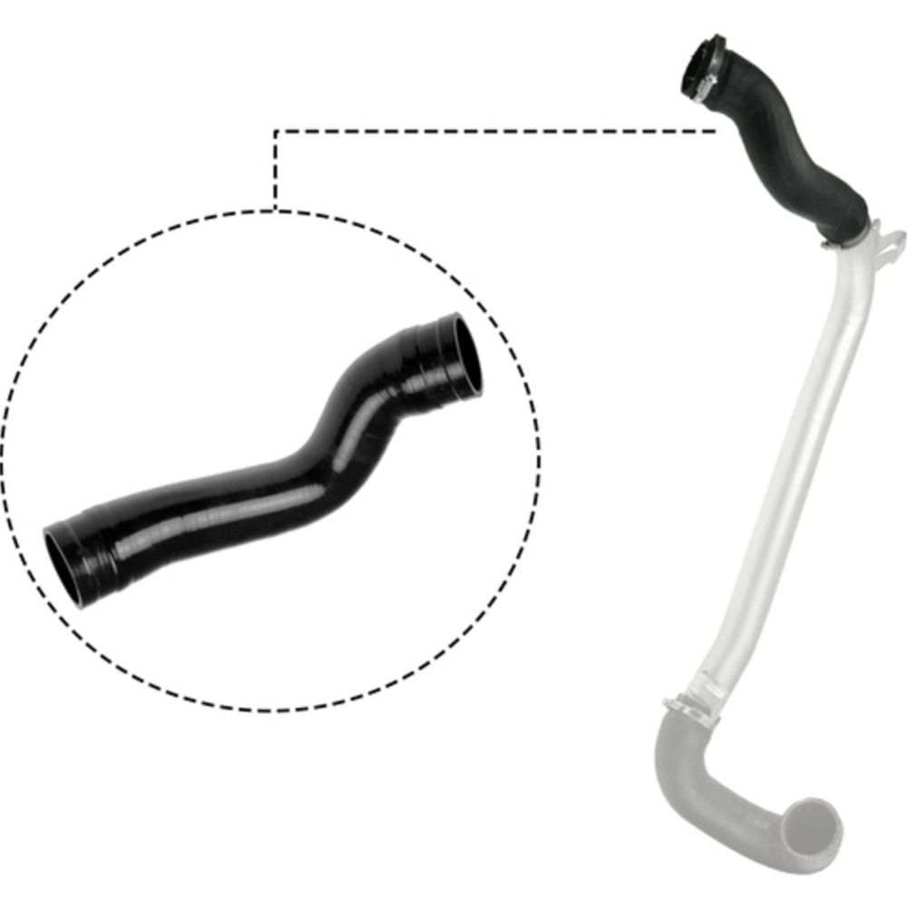 Insugsluftrör, turbo 30-02166