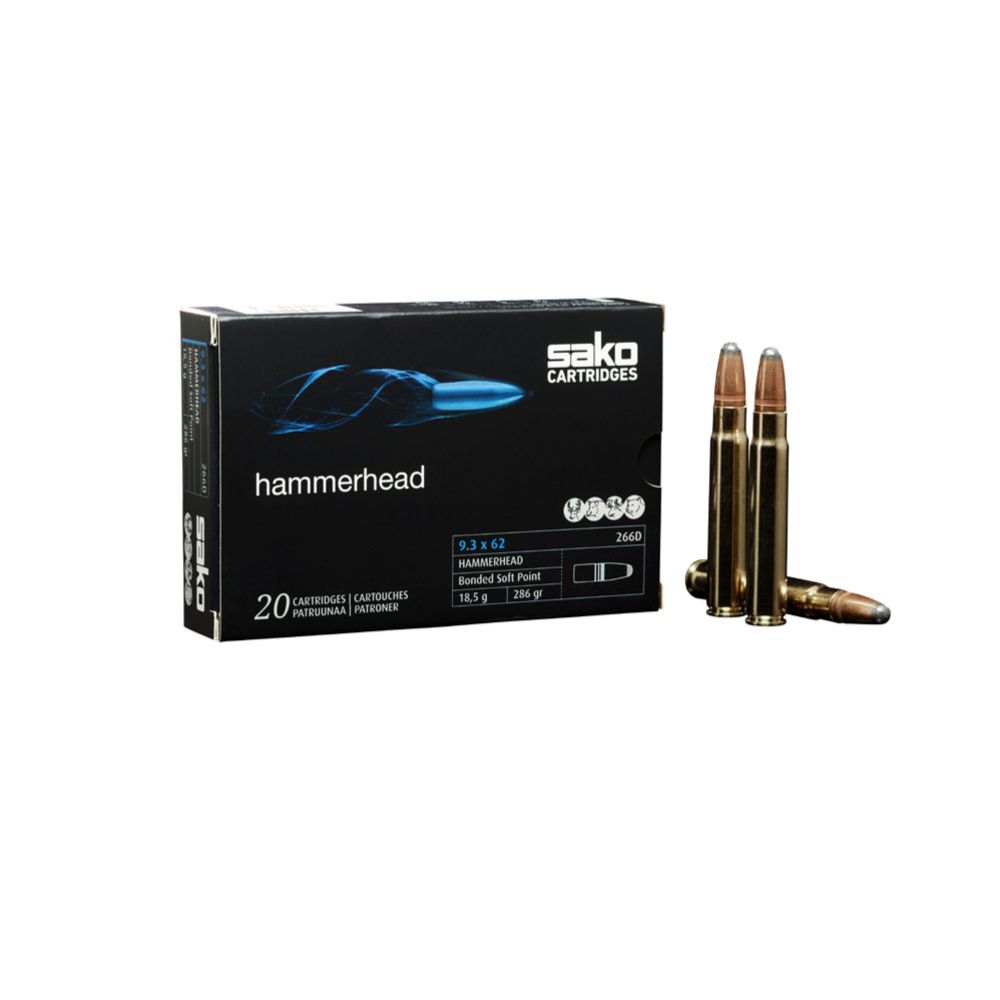 Sako 9,3x62 HAMMERHEAD 18,5 g 20 kpl