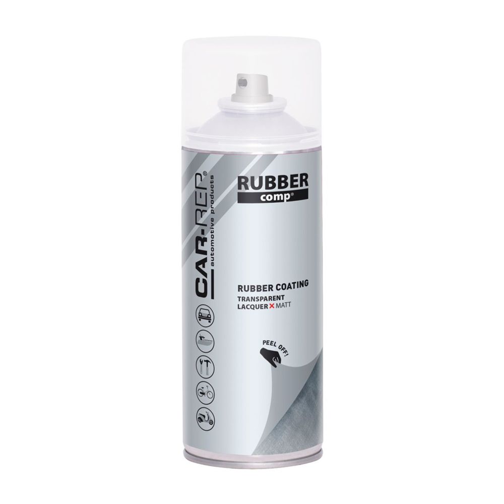 RUBBERcomp Kumimaali Väritön matta 400 ml
