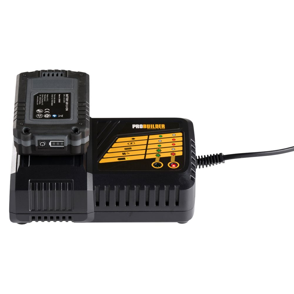 Probuilder kiirlaadija, 18 V, Li-ioon
