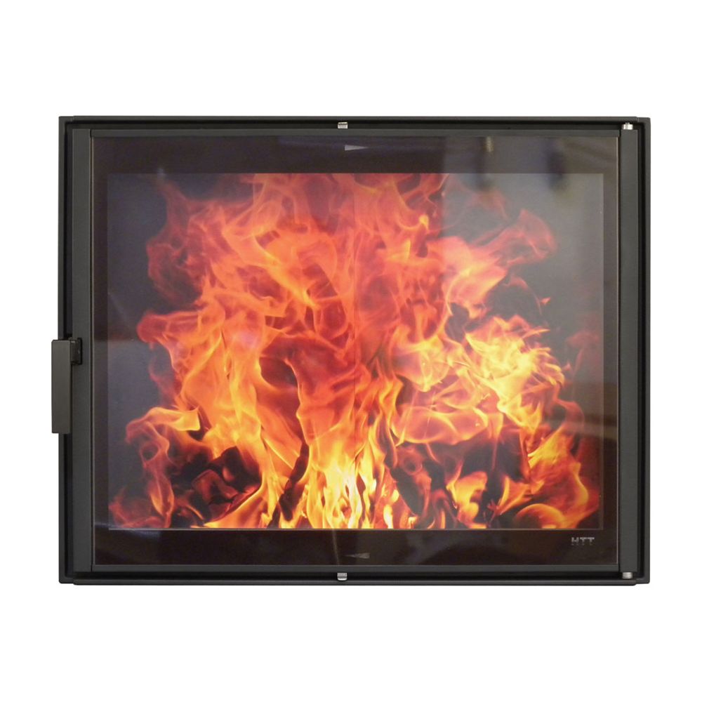 Pisla HTT602 takkaluukku 550 mm x 410 mm täysmusta