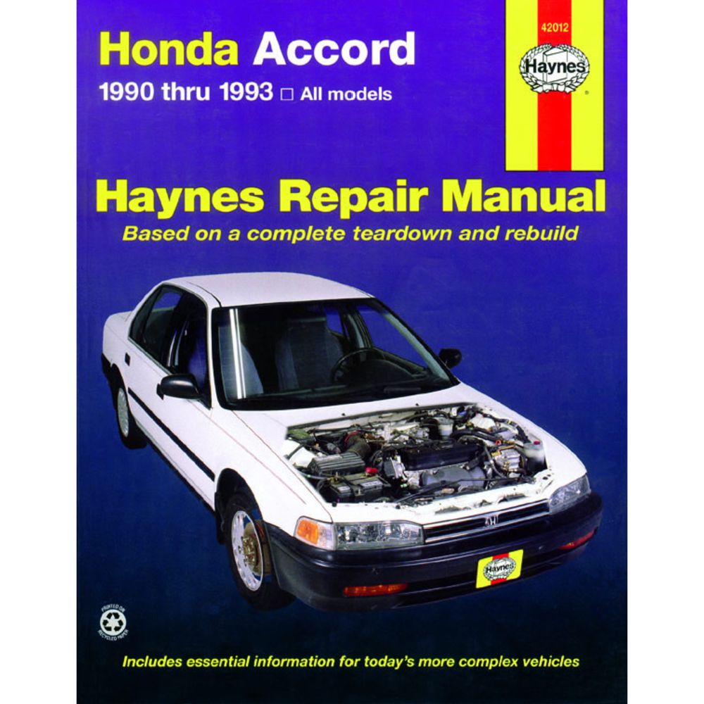 Korjausopas Honda Accord CB englanninkielinen