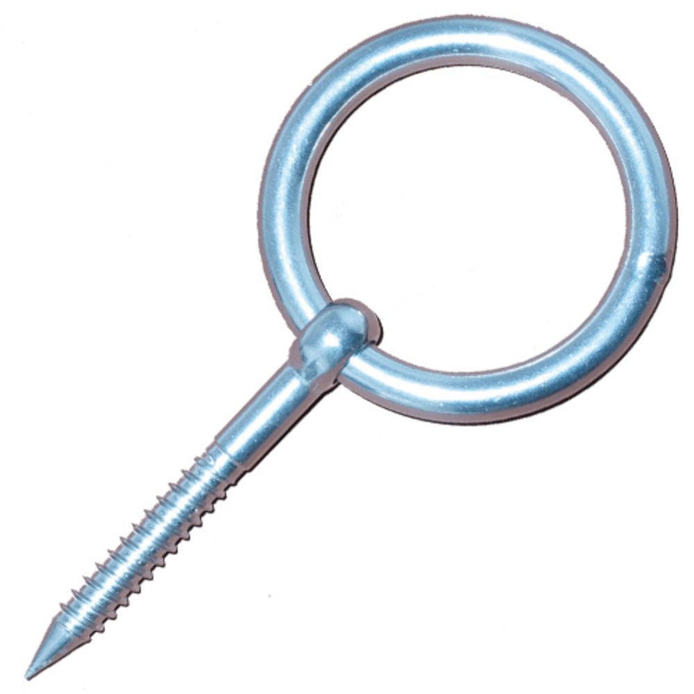Naviquest båtring med trägänga 10 x 80 mm AISI316