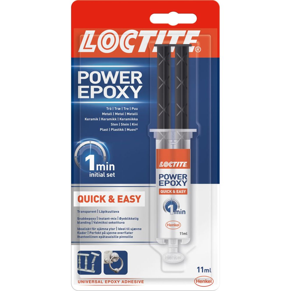 Loctite Power Epoxy 1 min epoxylim 11 ml