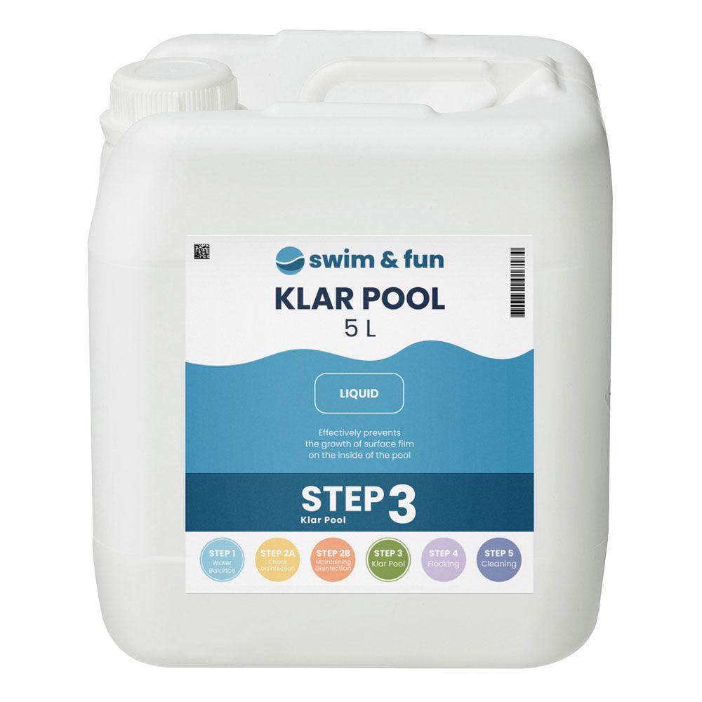 Swim & Fun KlarPool uima-altaan levänestoaine 5 litraa