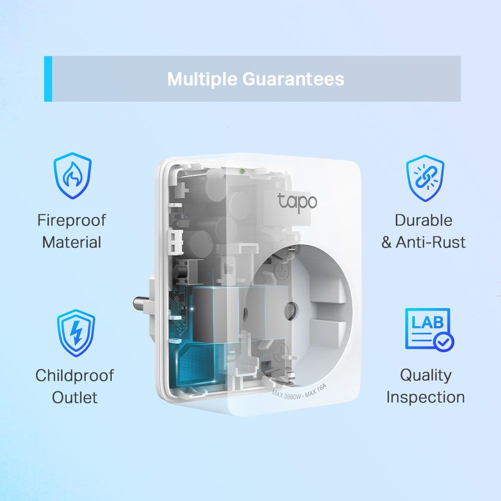 TP-LINK Tapo P110 Mini Smart Wi-Fi uttag