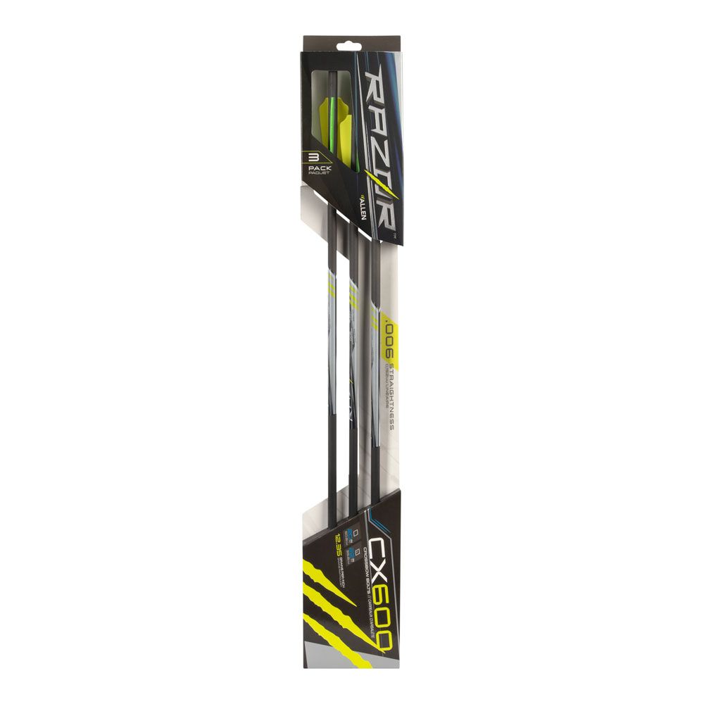 Allen Razor varsijousinuoli 56 cm, 3 kpl