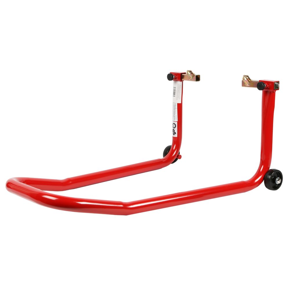 MP-huoltopukki etupäähän (haarukan alle)