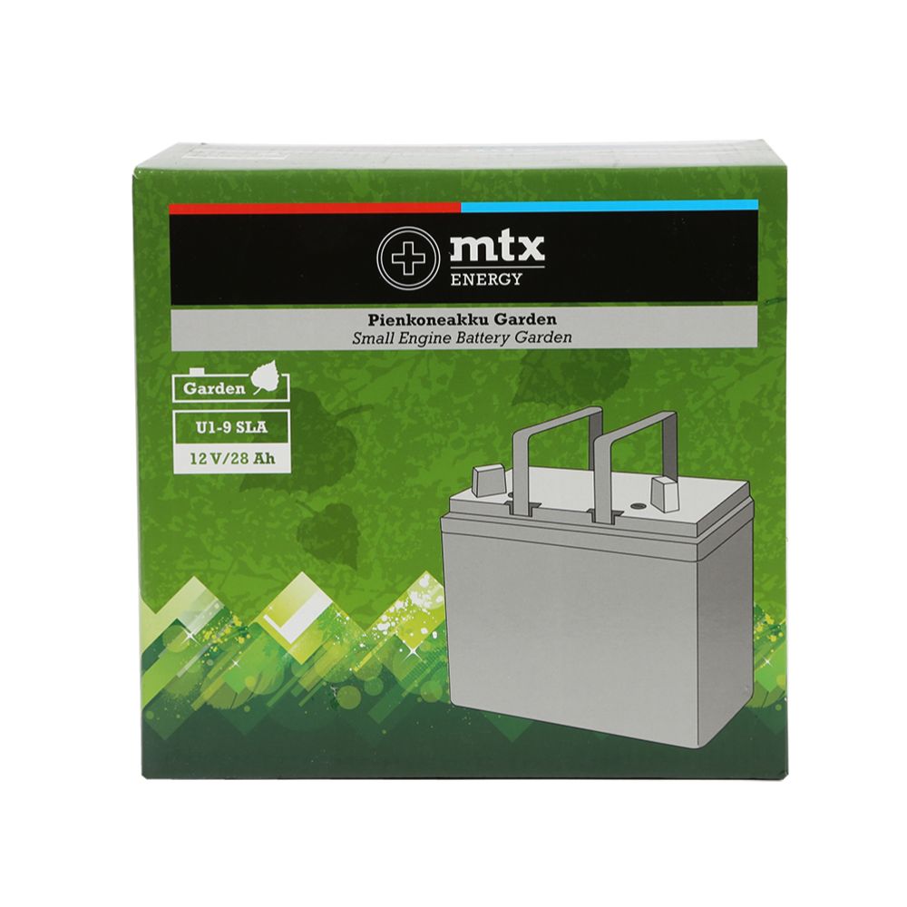 MTX Energy Garden-batteri 12V 28Ah U1-9 SLA