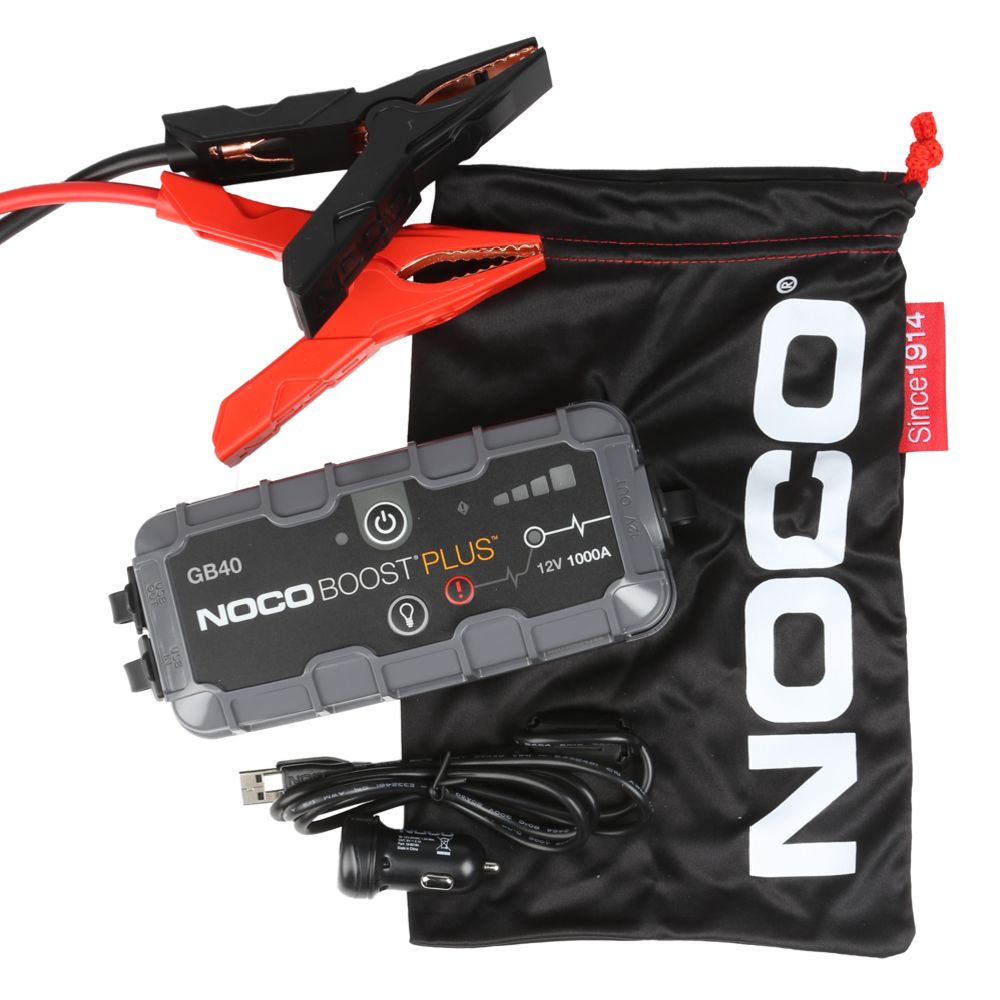 NOCO Boost Plus GB40 starthjälp / powerbank 1000 A 12 V