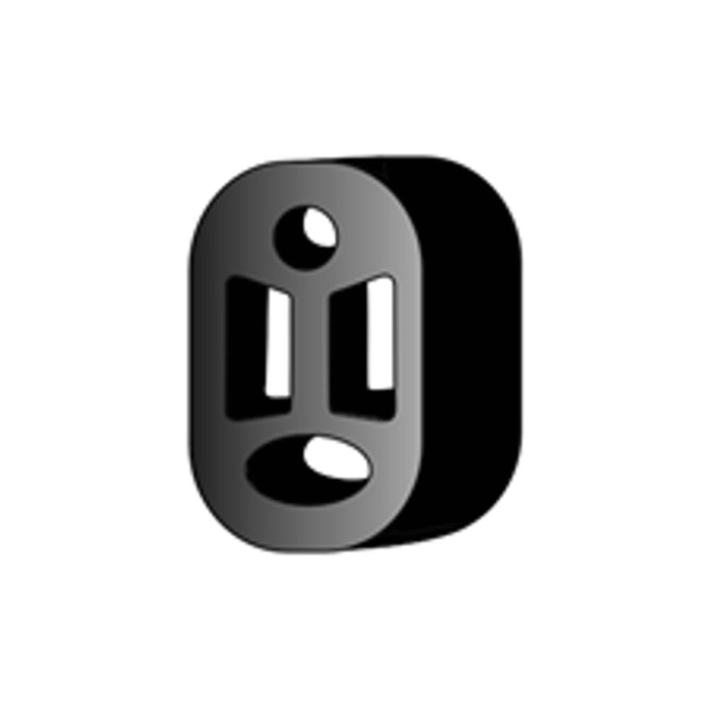 Pakoputkiston kumipalkki 14-0910