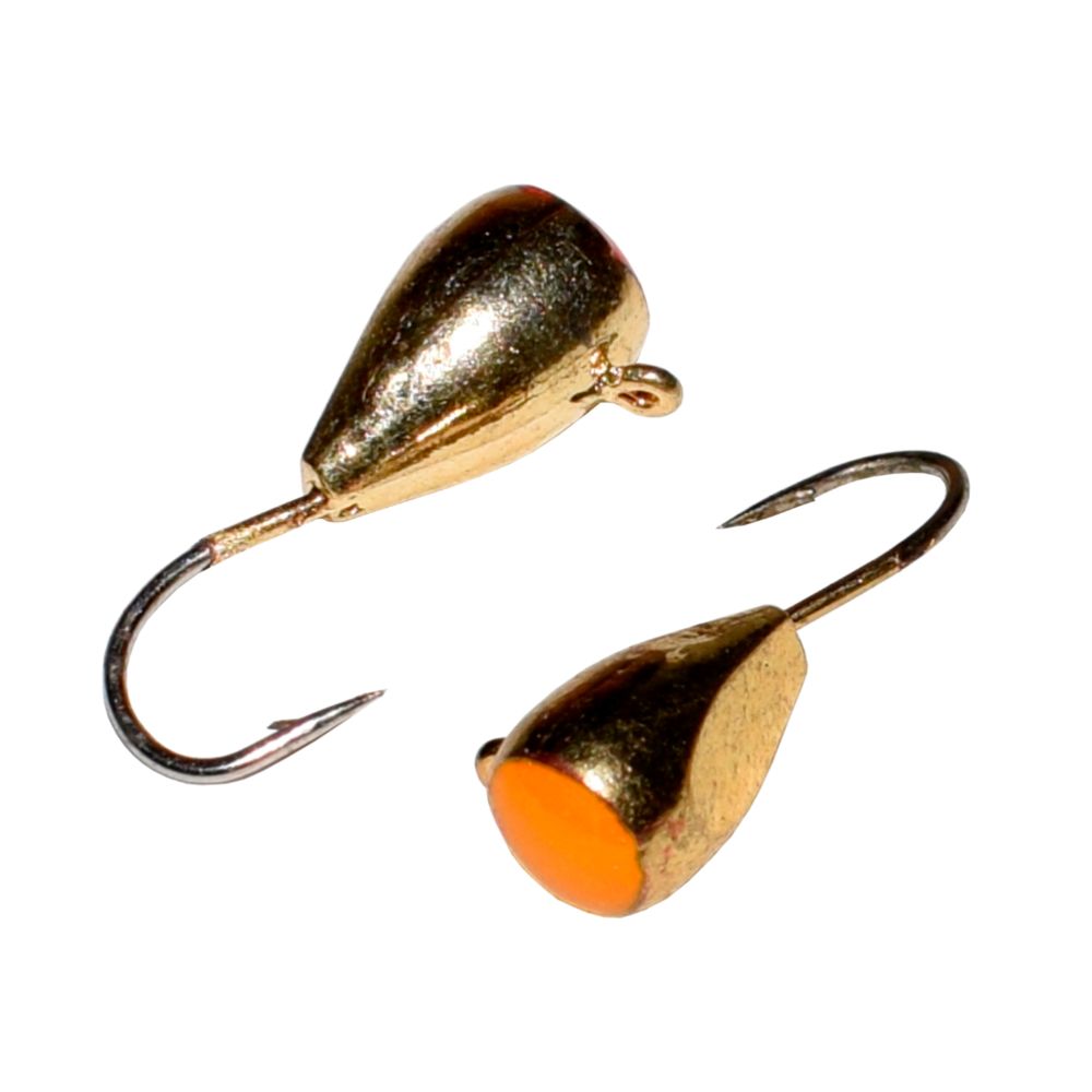 MTX Fishing Pisara volframi-morri 4 mm 1,0 g 2 kpl väri: kulta + punainen
