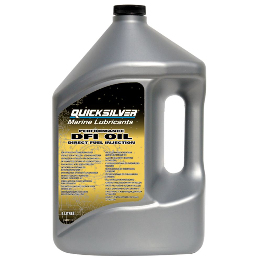 Quicksilver DFI Optimax 2-taktilise mootori õli, 4 l