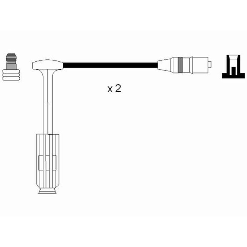 Süütejuhtmete komplekt 11-2244