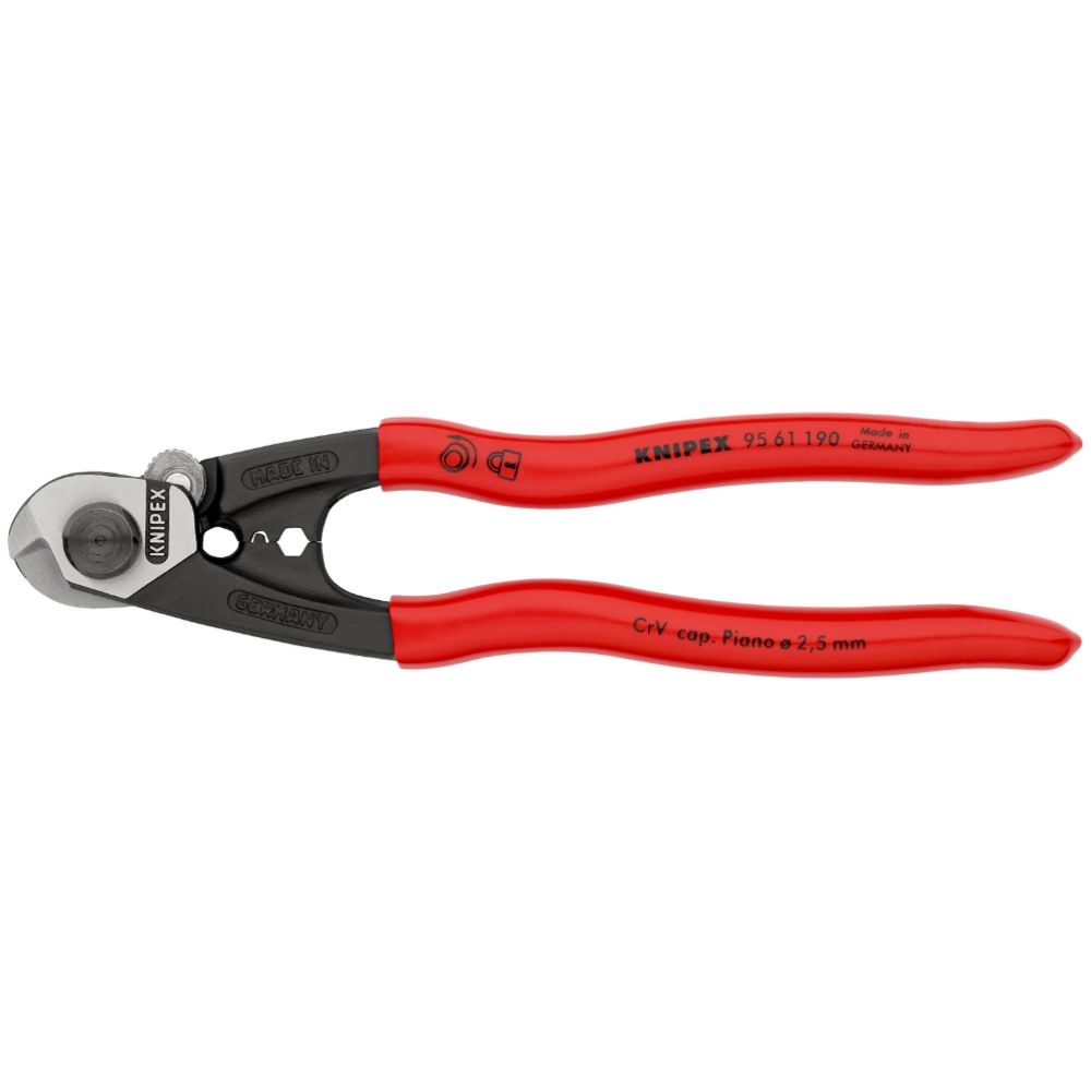 Knipex® 95 61 190 vaijerileikkurit 190 mm