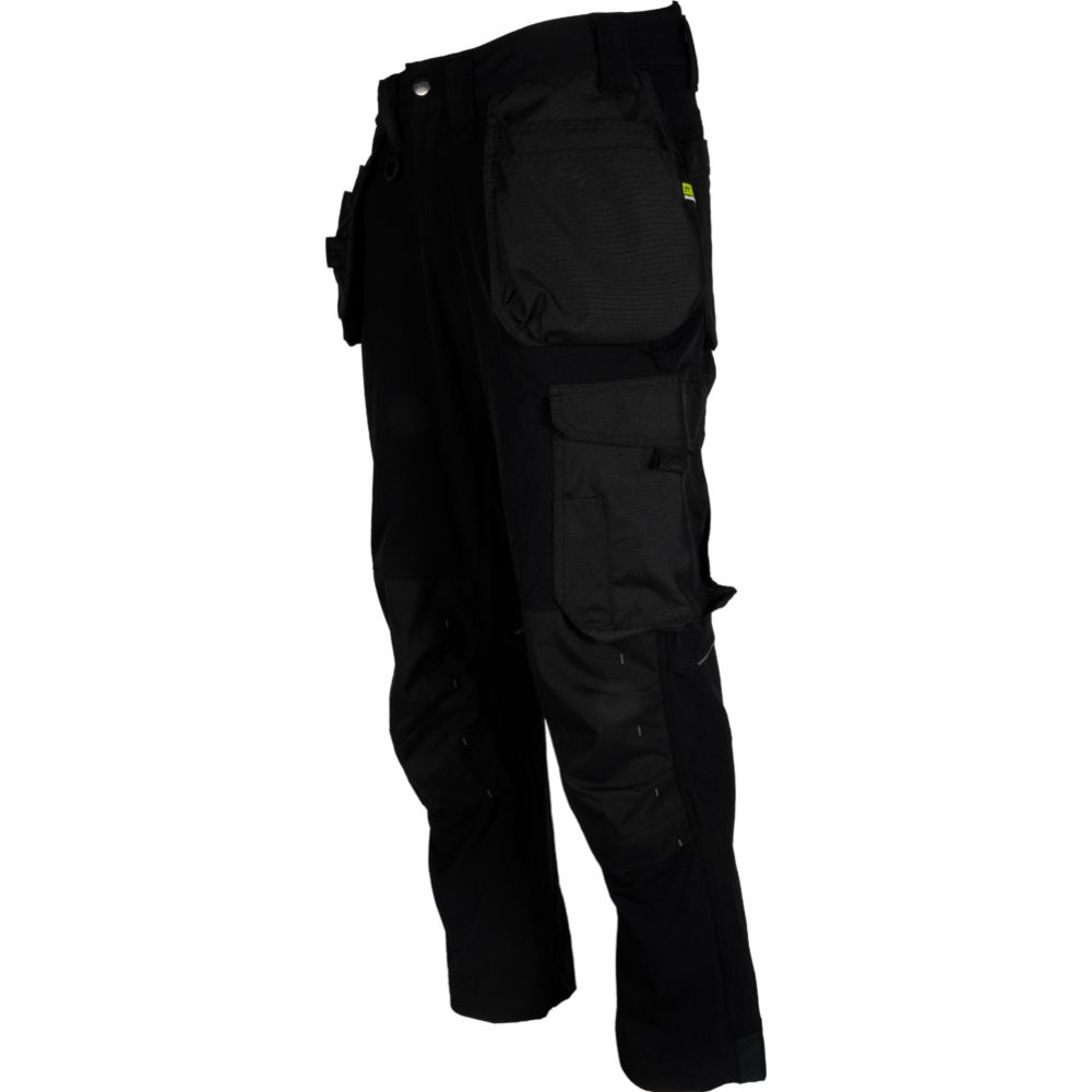 MTX Workgear työhousut 4-way stretch musta
