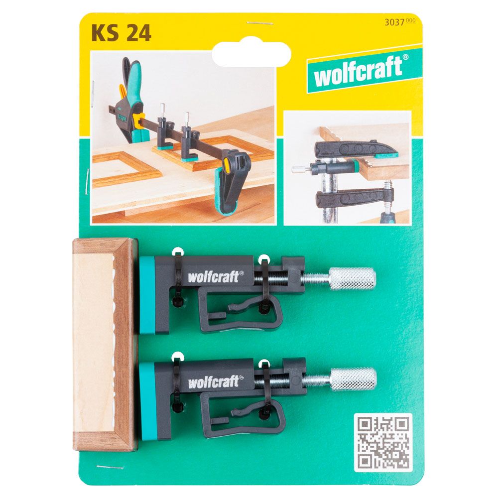 Wolfcraft® KS 24 lisäpuristimet liimaustöihin