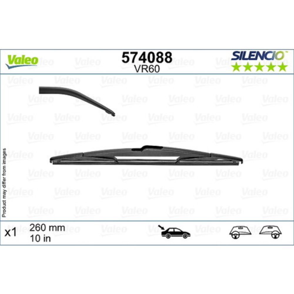 Valeo Silencio VR60 pyyhkijänsulka 26 cm