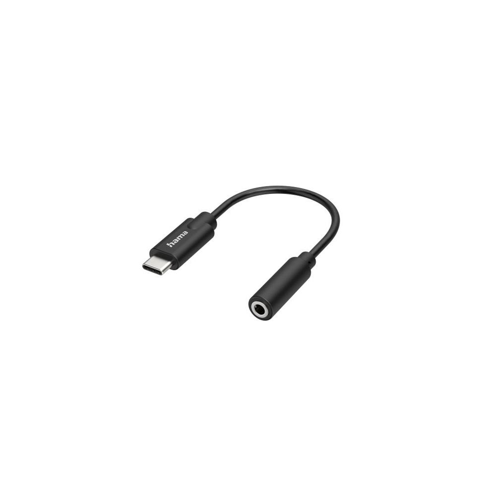 Hama Audioadapteri, 3,5 mm naaras - USB-C uros, Stereo