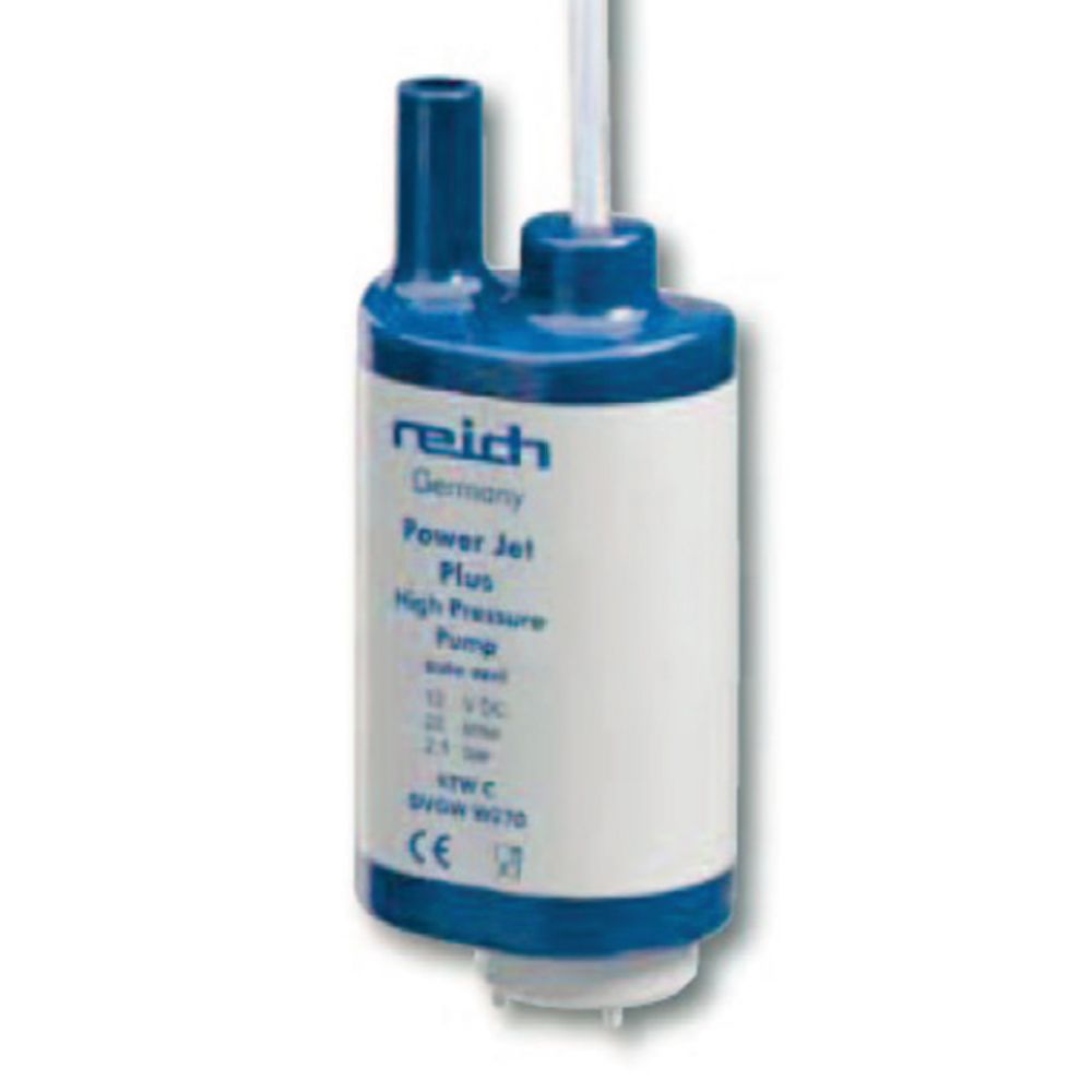 Reisch Powerjet dränkpump för renvatten 12 V/75 W 25 l/min 2,1 bar