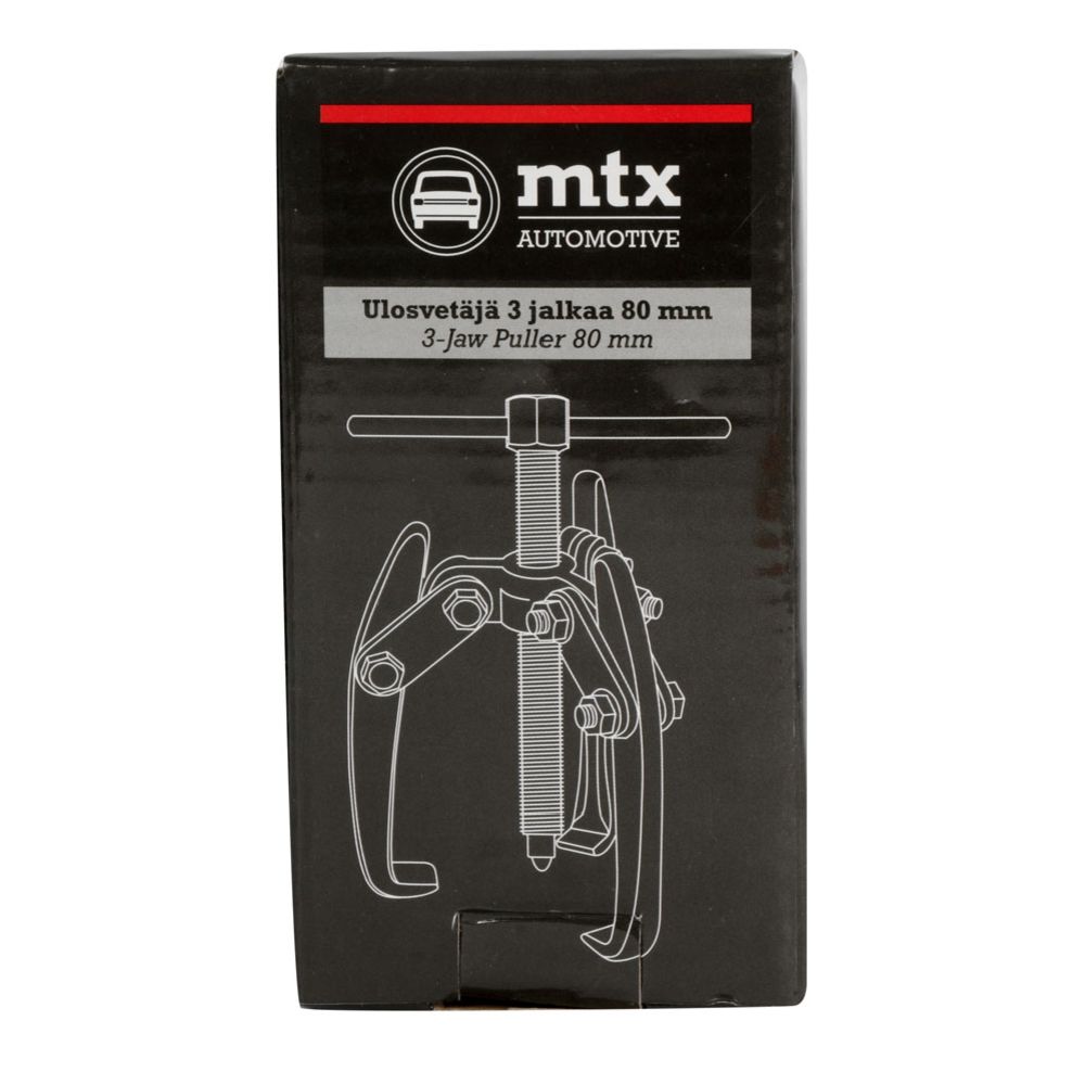 MTX Automotive ulosvetäjä 3 jalkaa 80 mm