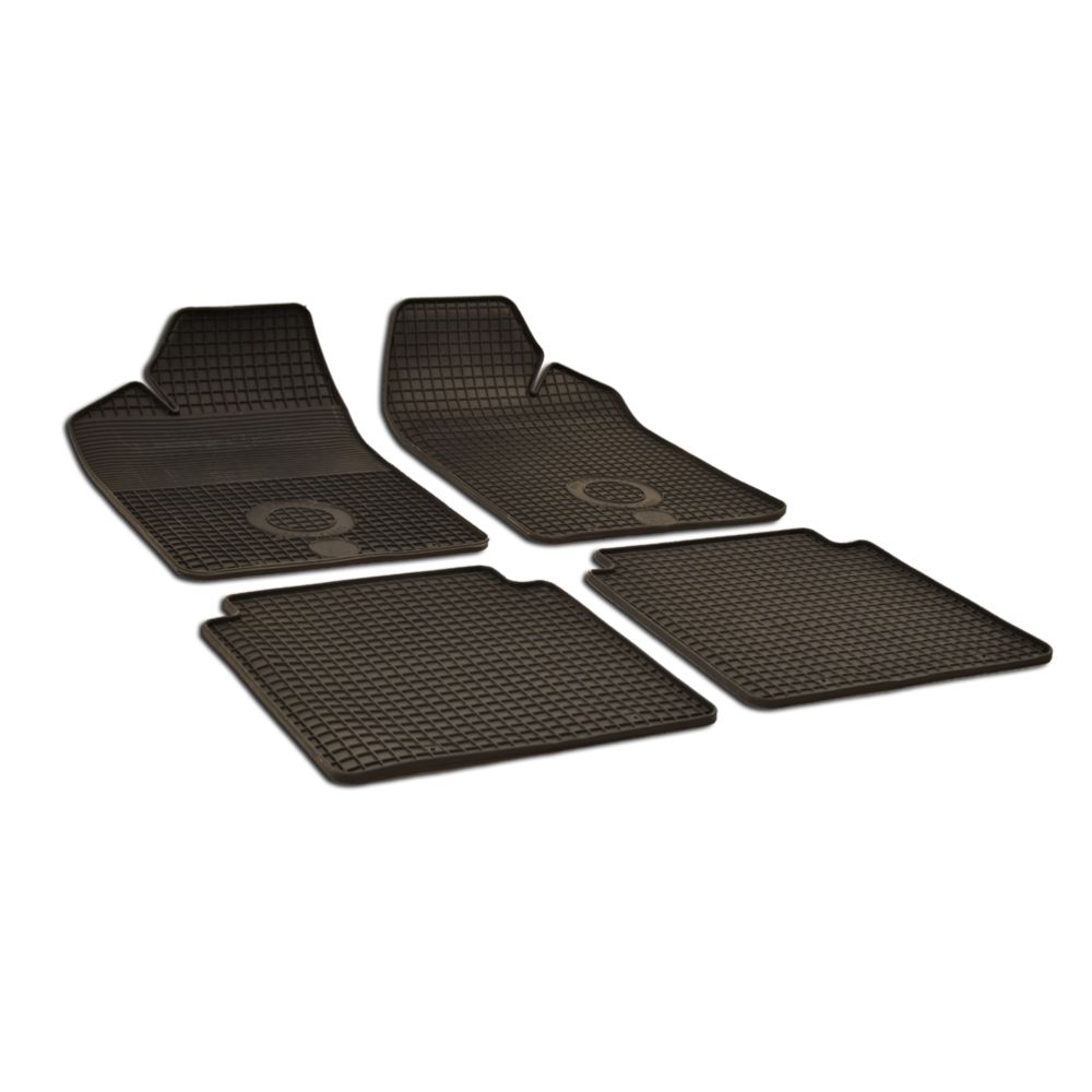 Kummimattide komplekt, Mercedes—Benz M—klass, W163, 2001—2006, must