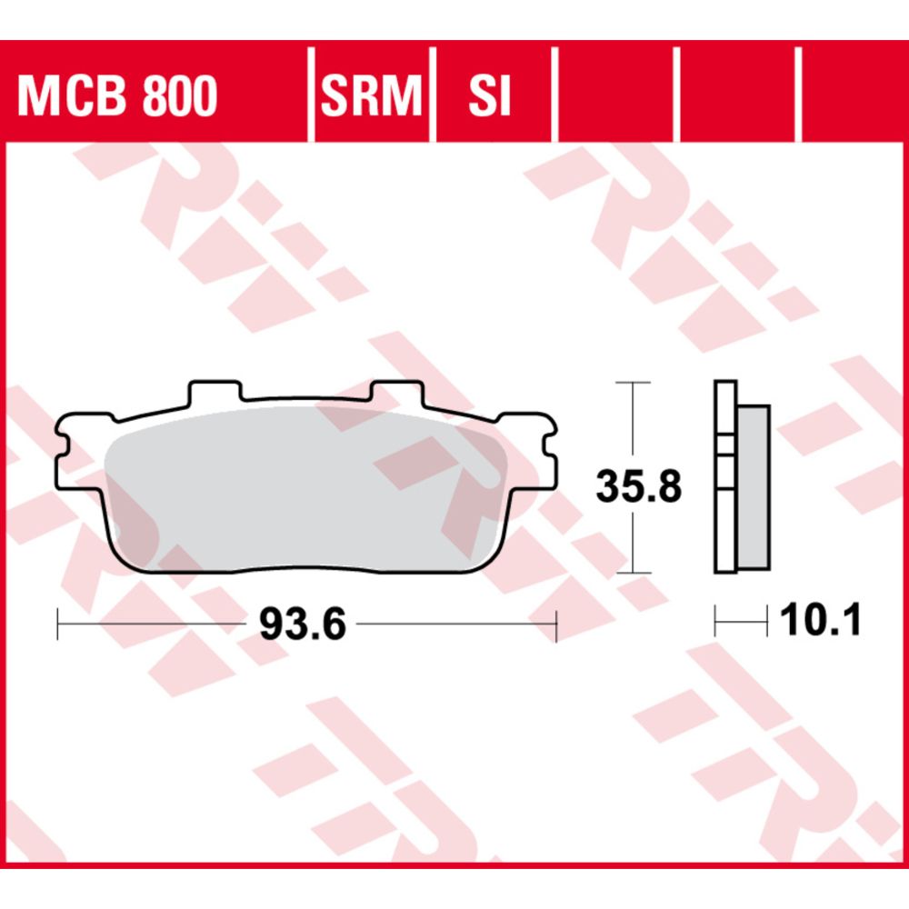 Piduriklotside komplekt 98-20157