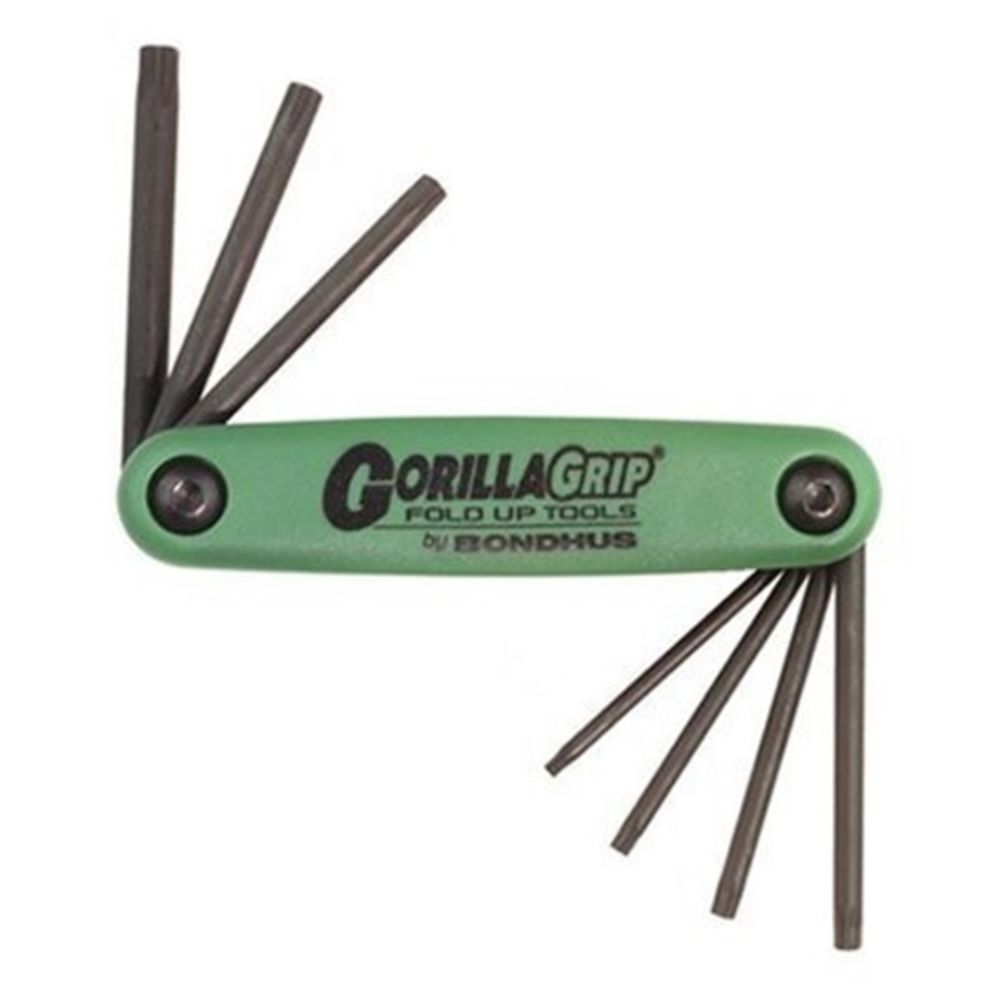 Bondhus 12636 Torx-võtmete komplekt Tamper TR7-TR25