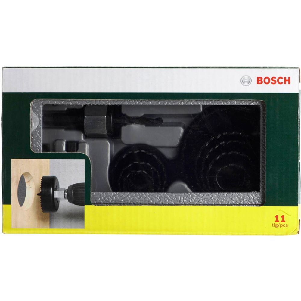 Bosch hålsågsats för trä 22–68 mm 11 delar