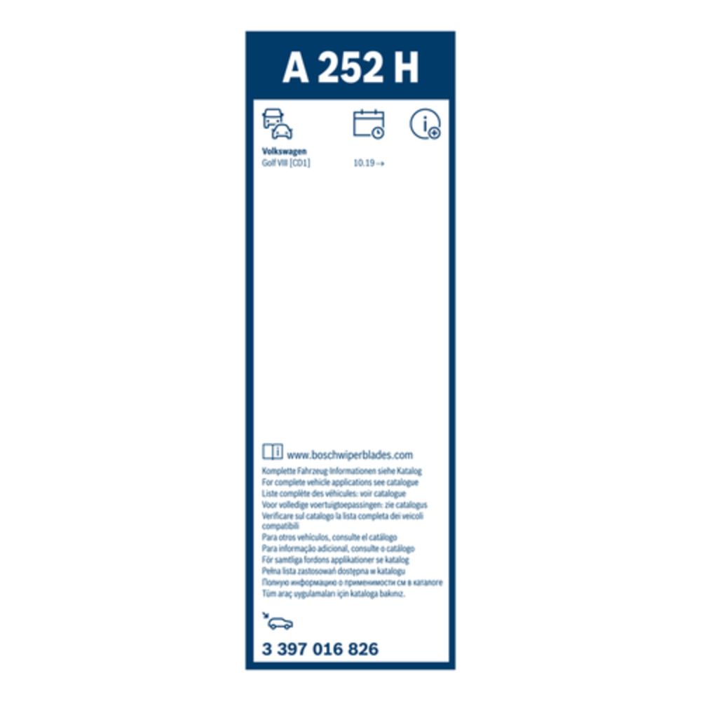 Bosch A252H tagumine kojamees, 25 cm
