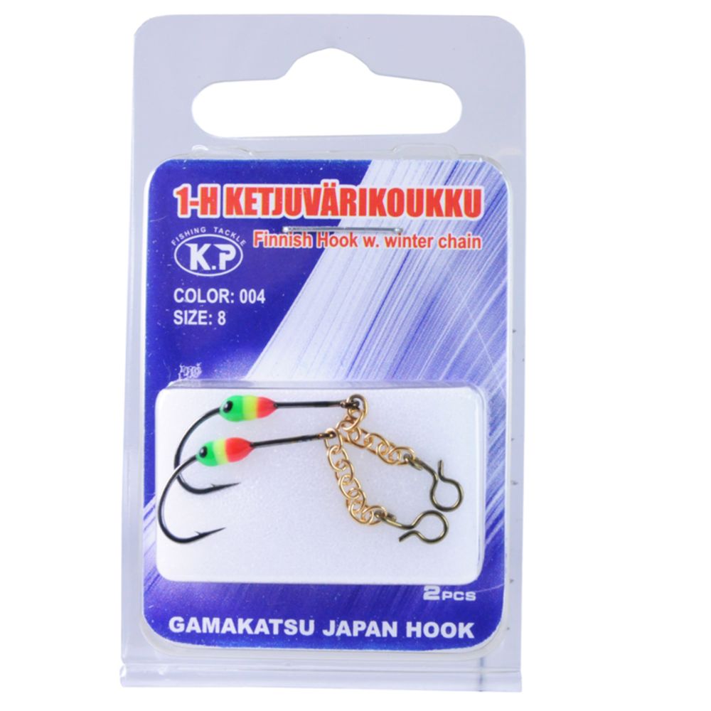 K.P väriketjukoukku koko: 08 Väri: 004 2 kpl