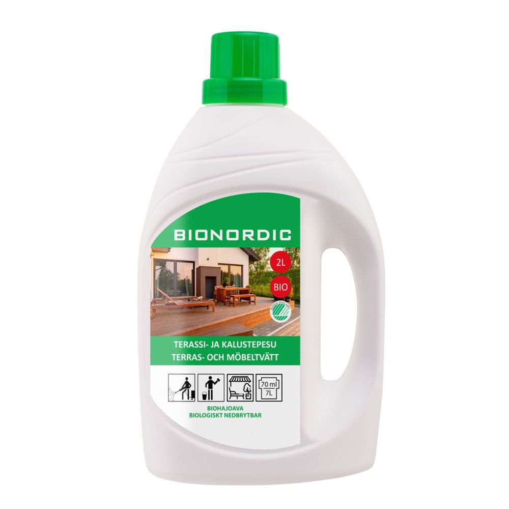 Bionordic terrassi- ja mööblipesuvahend, 2 l