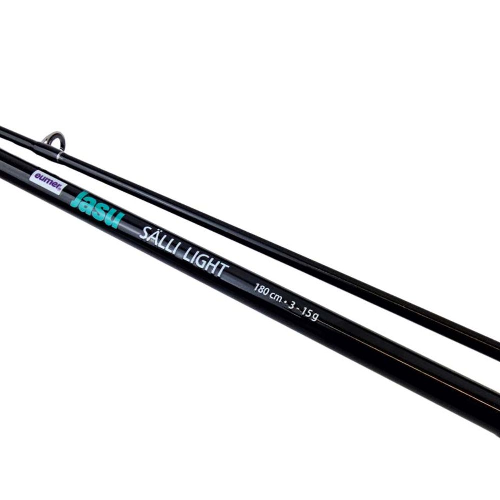 Jasu Sälli Light avokelasetti kuitusiimalla 180 cm 3-15 g 0,16 mm