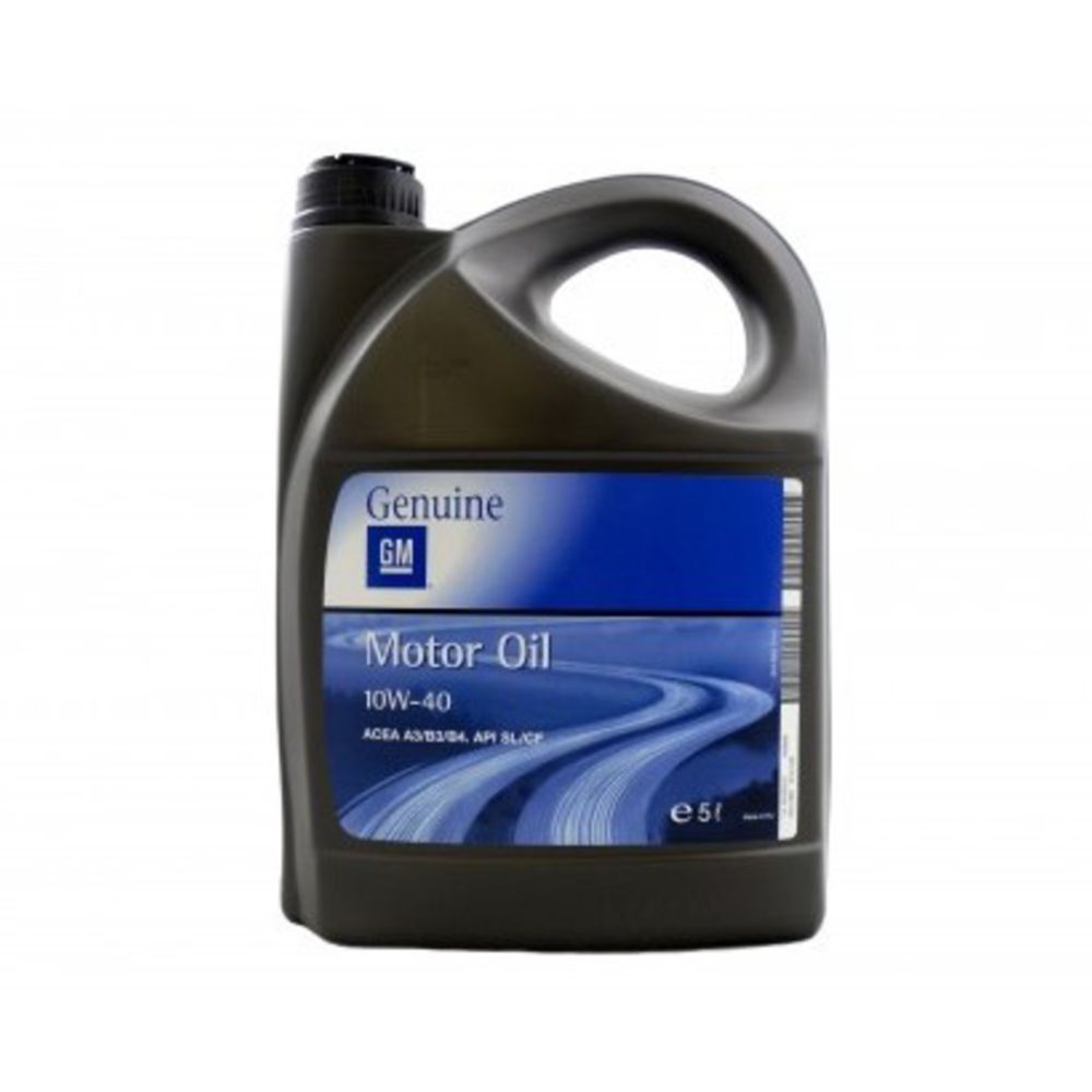 GM Genuine 10W-40 mootoriõli, 5 l