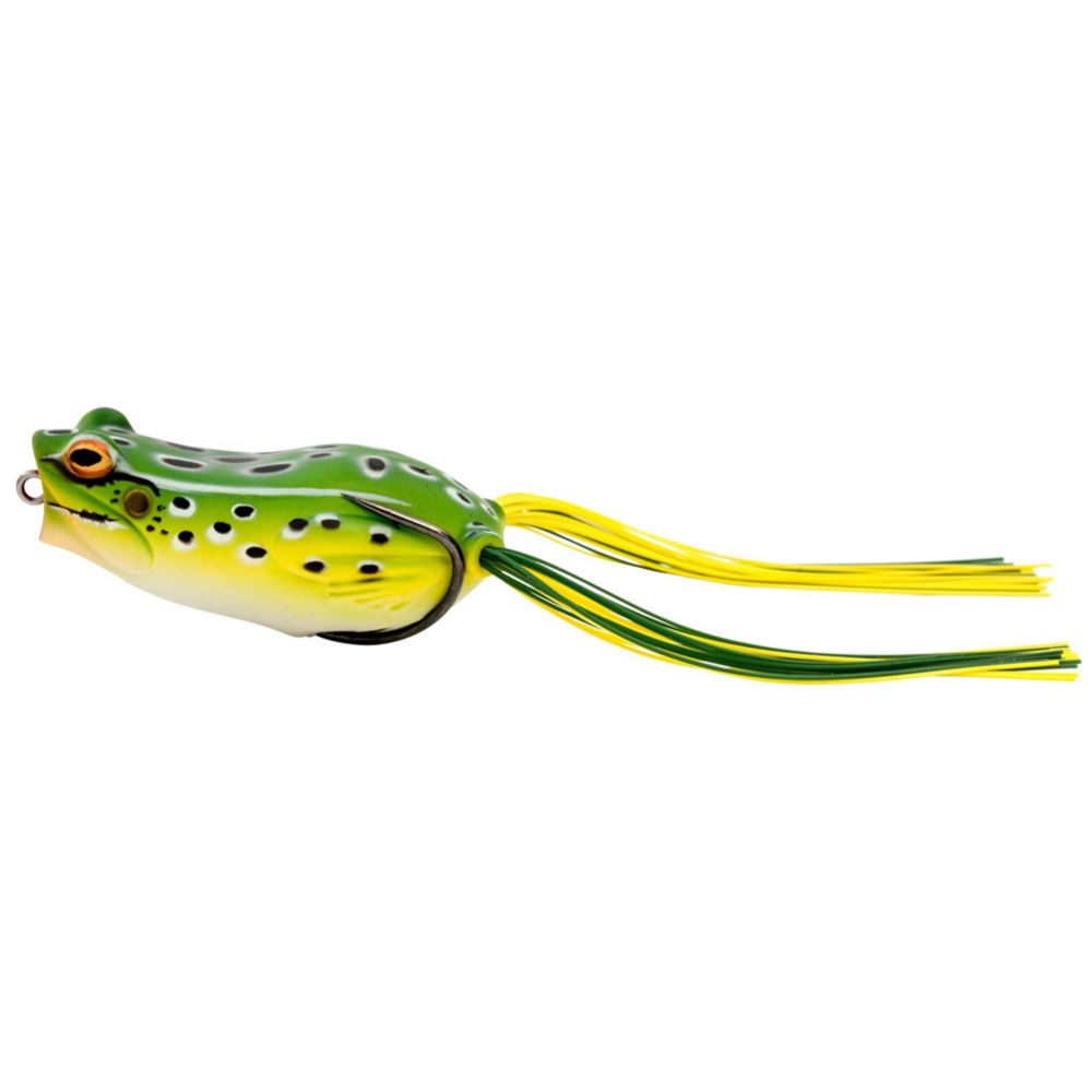 Savage Gear Hop Popper Frog popperbete 5,5 cm 15 g Green Leopard