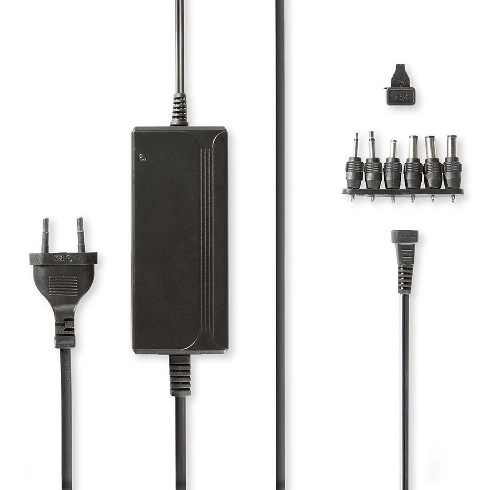Nedis universal AC-strömadapter 5–15 VDC 2,4–3,0 A