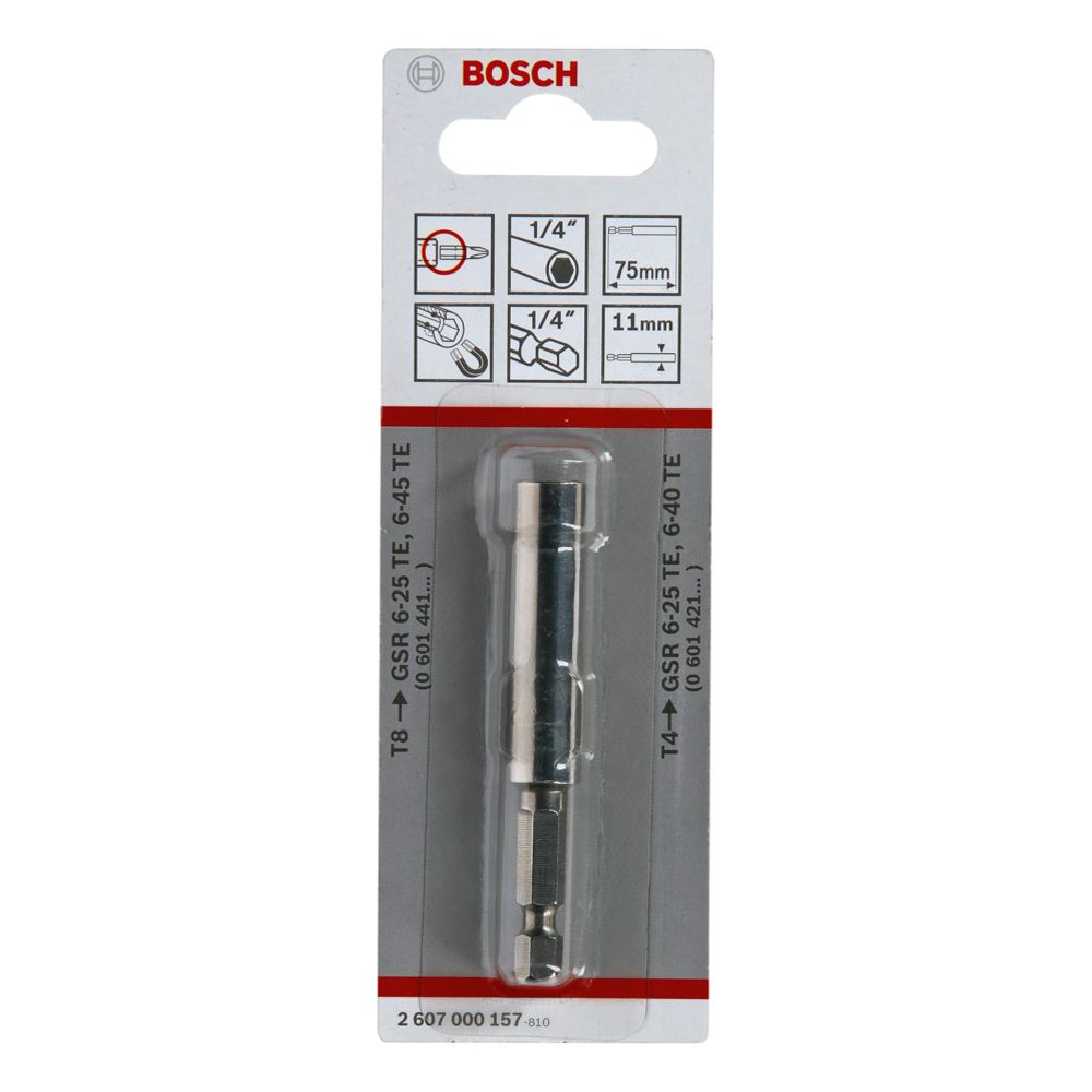 Bosch universaalne hoidik 1/4" 11 x 75 mm