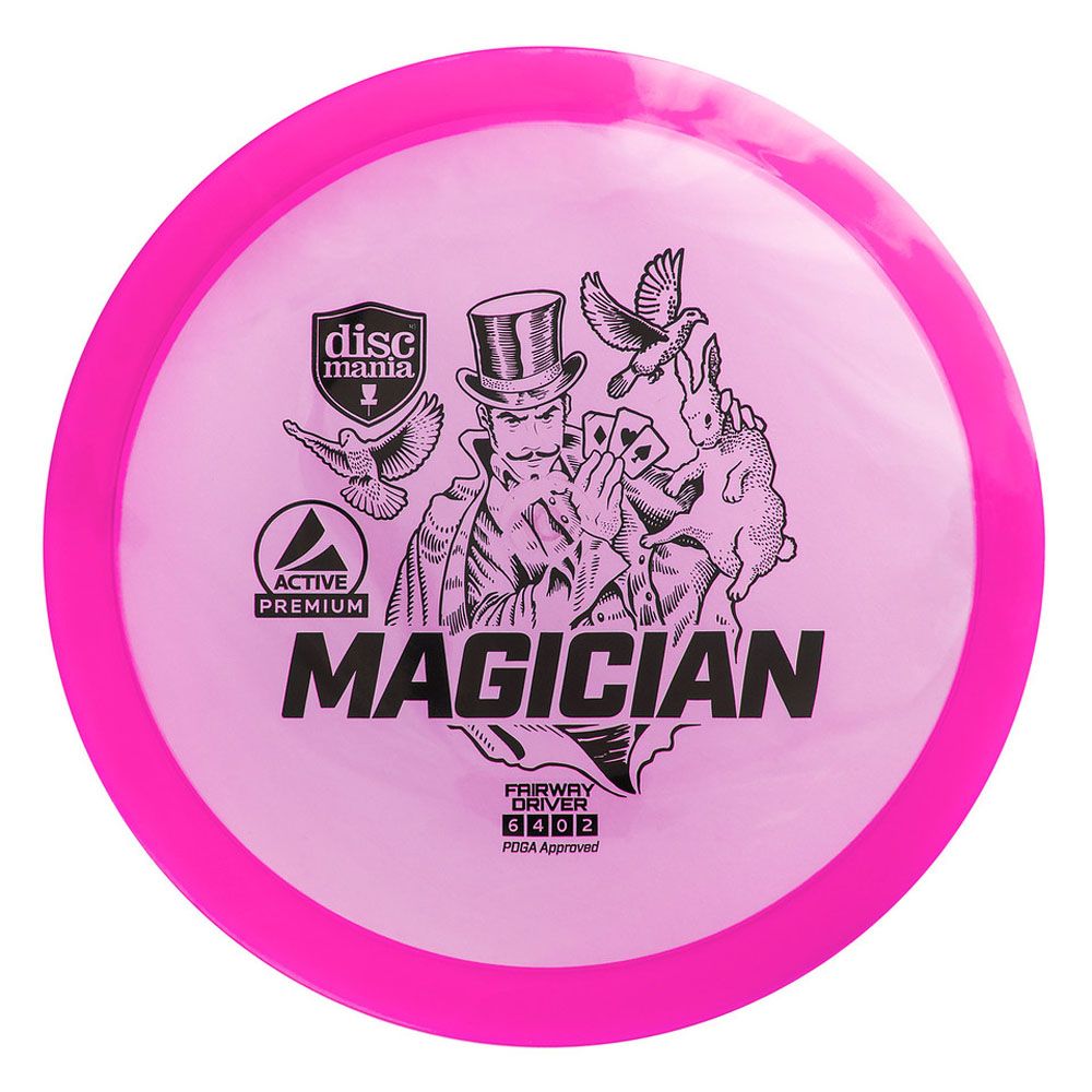 Discmania Active Premium Magician kaugmaaketas, roosa