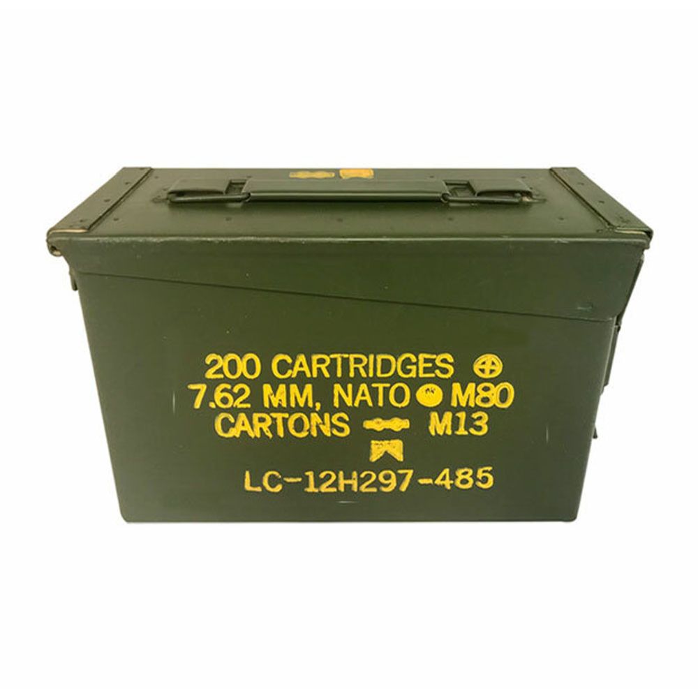 Ammo Can Man US ylijäämä ammuslaatikko .30 Cal