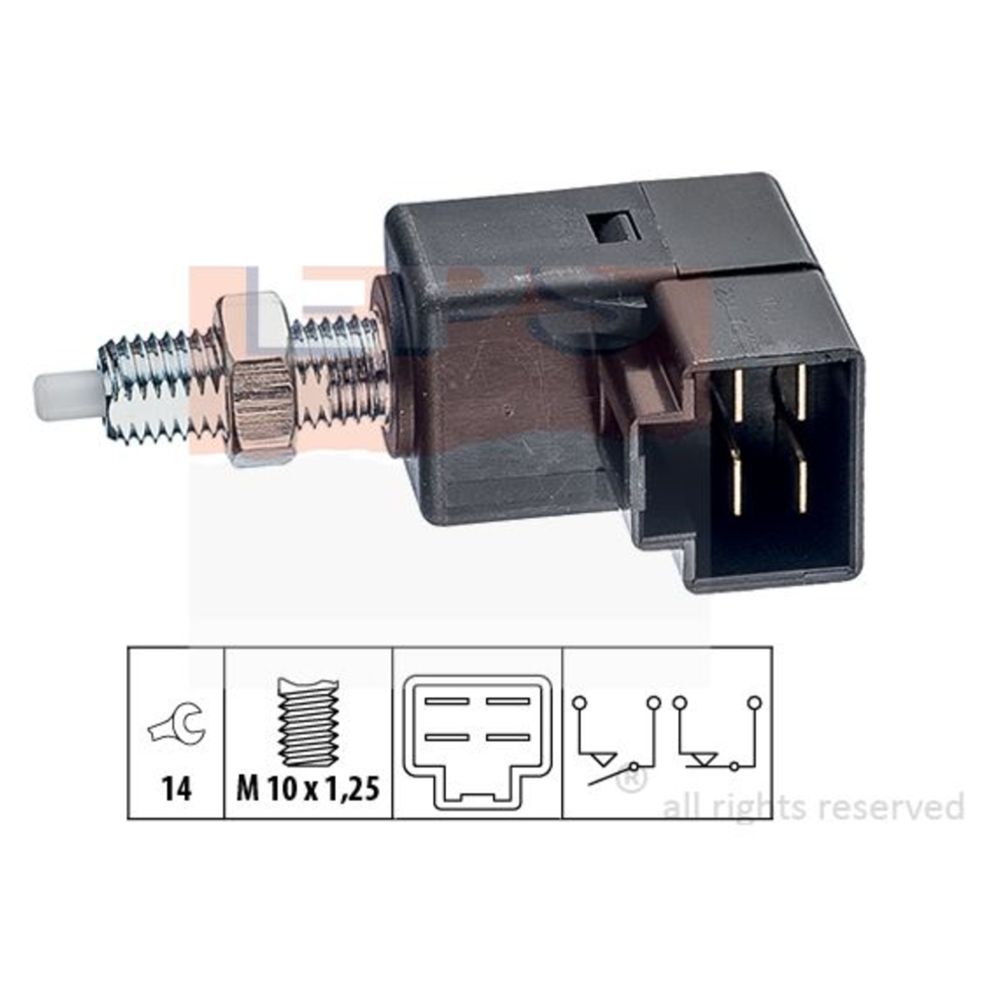 Bromsljusbrytare 37-1106