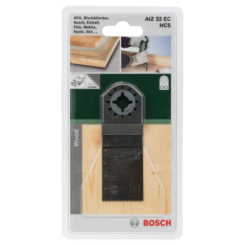 Bosch süvistussaetera AIZ 32 EPC Wood 50 x 32 mm