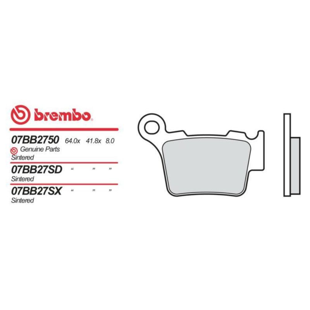 Bromsbeläggssats 98-27133